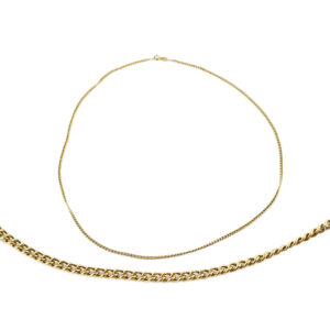 Złoty łańcuszek SPLOT PANCERKA 45 cm - 2,100 g