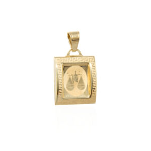 Złoty wisiorek znak zodiaku waga - 0,900 g
