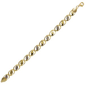Elegancka złota bransoletka 17,5 cm - 4,580 g