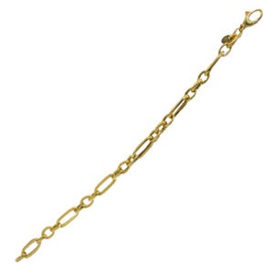 Okazała złota bransoletka 19,5 cm - 6,450 g