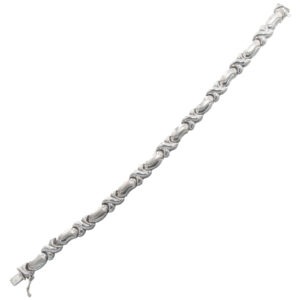 Srebrna bransoletka 18 cm